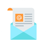 Stylized email icon